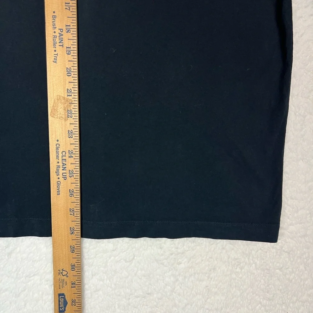 Jordan Black Long-Sleeve Shirt with Neon Sleeve Graphics Size Large